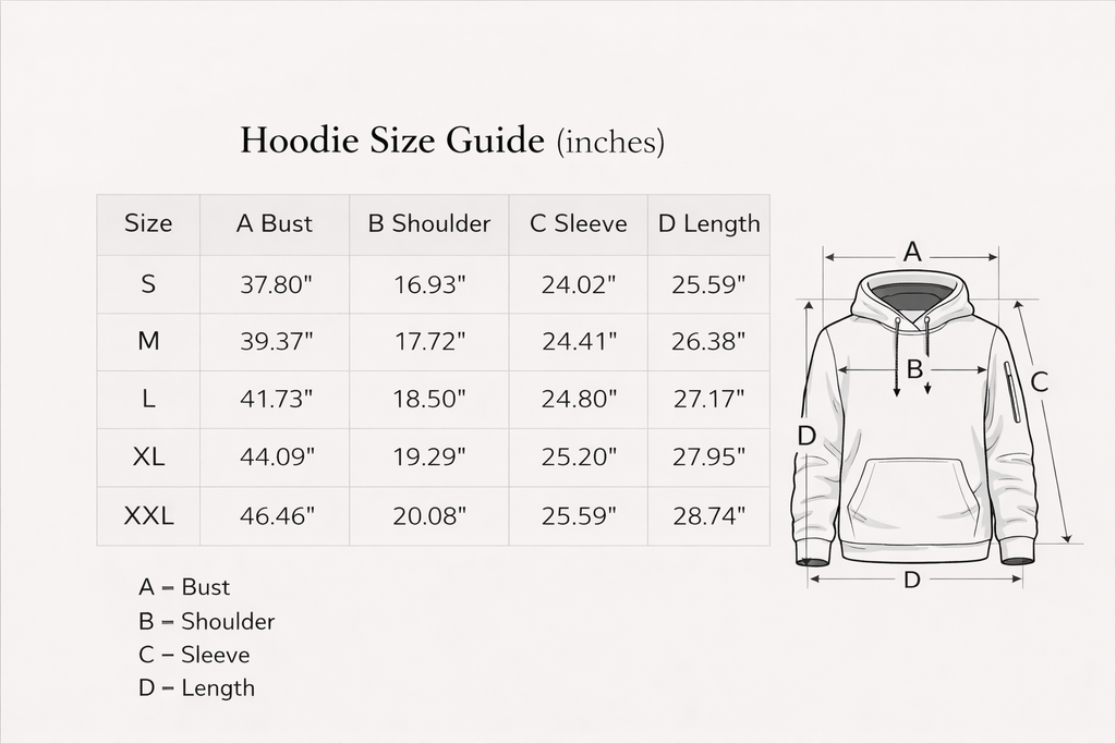HOODIE - BLACK