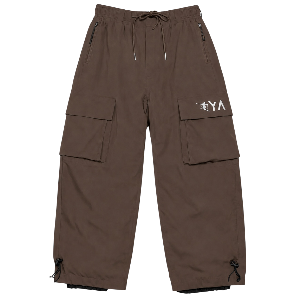 BAGGY SNOWPANT - BROWN