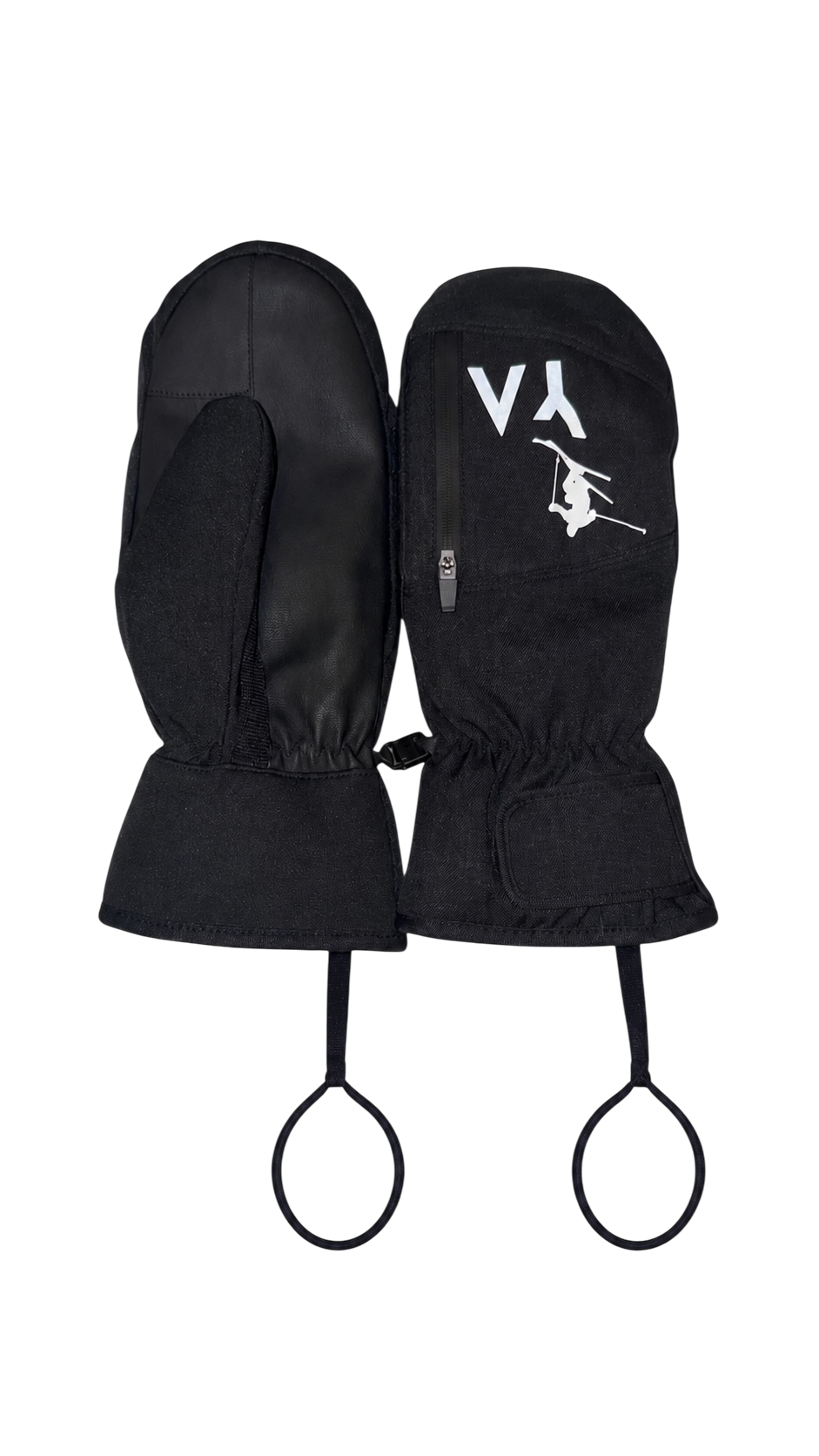 BLACK SNOW GLOVES